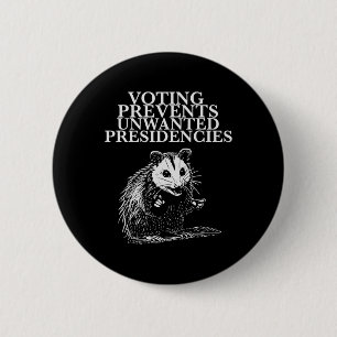 Badge Rond 5 Cm Empêcher les présidences indésirables Roevember Ka