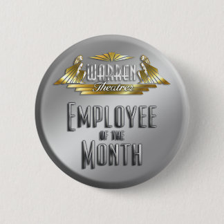 Badge Rond 5 Cm Employé du mois