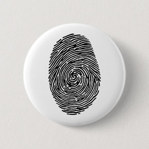 Badge Rond 5 Cm empreinte digitale