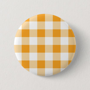 Badge Rond 5 Cm en vichy Motif