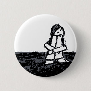 Badge Rond 5 Cm enfant du coin