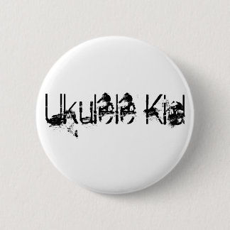 Badge Rond 5 Cm Enfant d'ukulélé