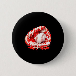 Badge Rond 5 Cm Enfant goutte glace crème baseball cœur attrapeur