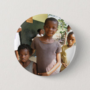 Badge Rond 5 Cm Enfants du Nigéria