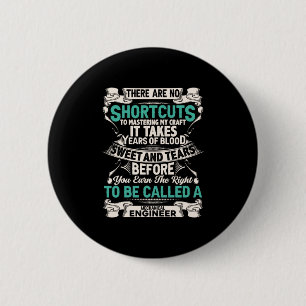 Badge Rond 5 Cm Engineer Mechanical Engineer