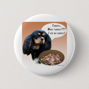 Badge Rond 5 Cm English Toy Spaniel Turquie