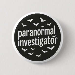 Badge Rond 5 Cm Enquêteur paranormal