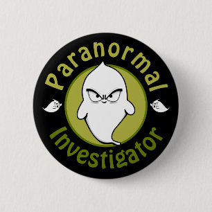 Badge Rond 5 Cm Enquêteur paranormal