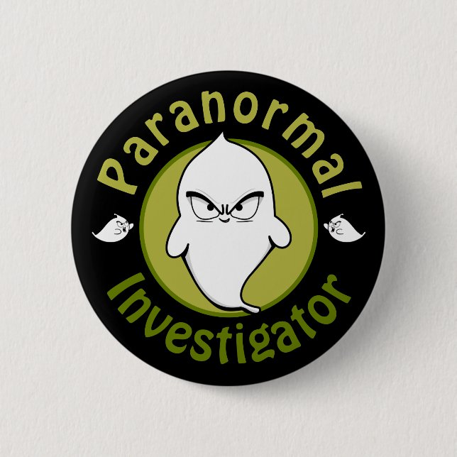 Badge Rond 5 Cm Enquêteur paranormal (Devant)