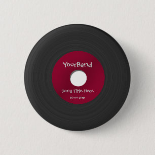 Badge Rond 5 Cm Enregistrement personnalisé