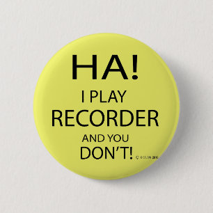 Badge Rond 5 Cm Enregistreur Ha