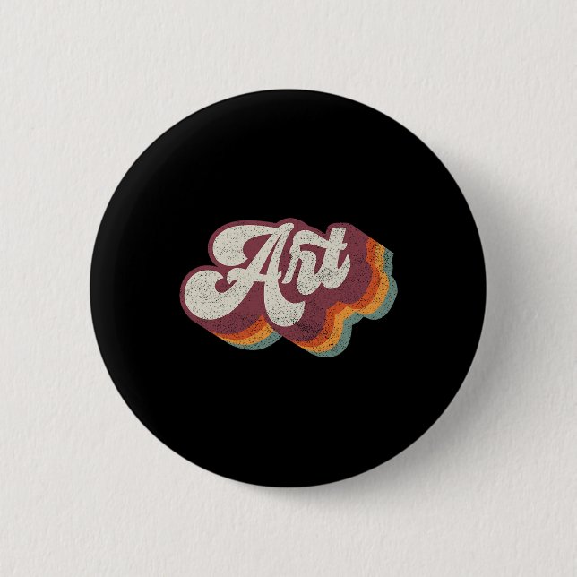 Badge Rond 5 Cm Enseignant De Retour À L'École (Devant)