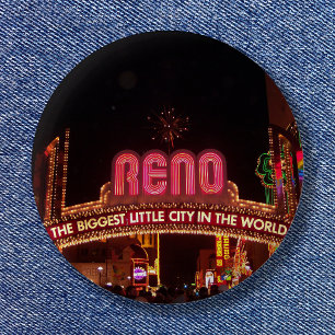 Badge Rond 5 Cm Enseigne de Reno