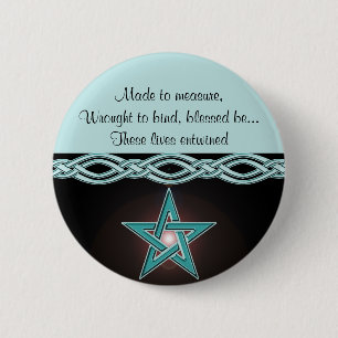 Badge Rond 5 Cm Ensemble d'invitation de Handfasting