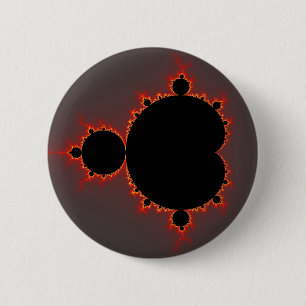 Badge Rond 5 Cm Ensemble Mandelbrot original - Fractal