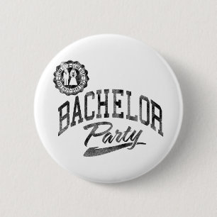 Badge Rond 5 Cm Enterrement de vie de jeune garçon