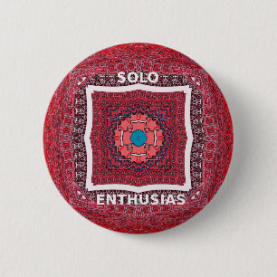 Badge Rond 5 Cm Enthousiasme solo