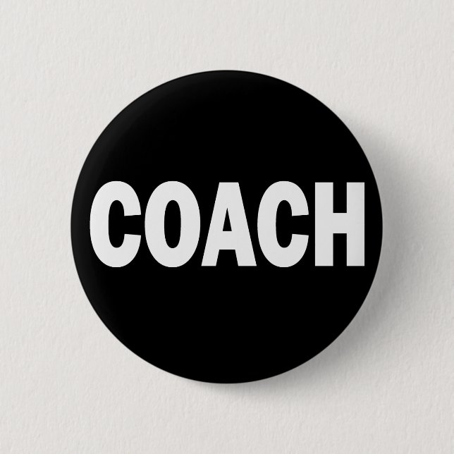 BADGE ROND 5 CM ENTRAÎNEUR (Devant)