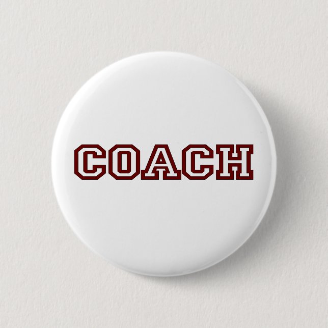 Badge Rond 5 Cm Entraîneur (Devant)
