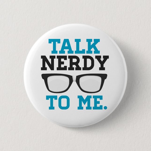 Badge Rond 5 Cm Entretien ringard à moi lunettes drôles (Devant)