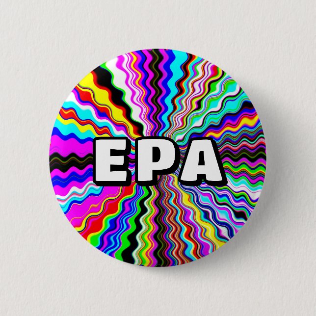Badge Rond 5 Cm EPA ( vous pouvez changer le mot ) (Devant)