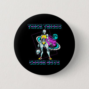 Badge Rond 5 Cm Épais cuisses Les Gars Broyeurs Poids Bodybuilding