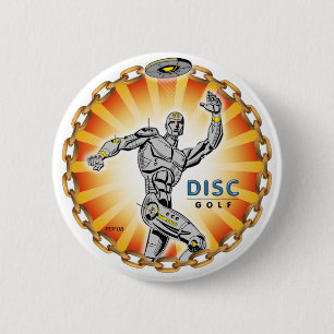 Badge Rond 5 Cm Épave-robot n° 2