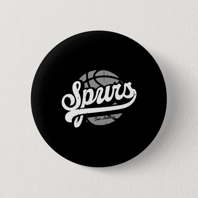 Badge Rond 5 Cm Éperons  (Devant)