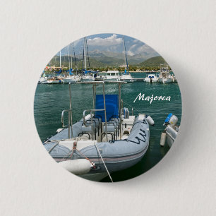 Badge Rond 5 Cm Épingle de Majorque
