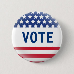 Badge Rond 5 Cm Épingle d'indicateur de vote