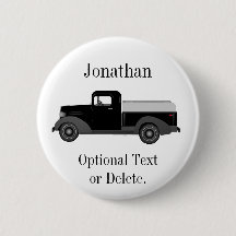 Épingle du bouton Camion pour enfants