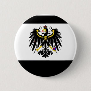 Badge Rond 5 Cm épingle du drapeau prussien