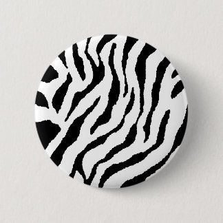 Badge Rond 5 Cm Épingle rayée zèbre