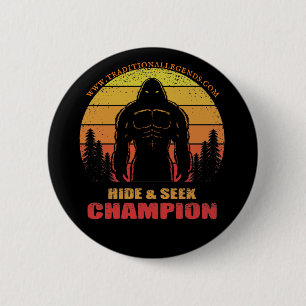 Badge Rond 5 Cm Épingle Sasquatch