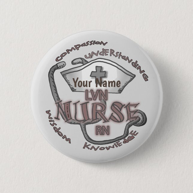 Badge Rond 5 Cm Épinglette LVN Axiom (Devant)