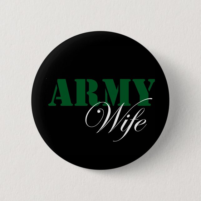 Badge Rond 5 Cm Épouse d'armée (Devant)