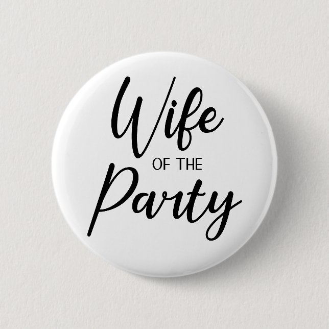Badge Rond 5 Cm Épouse du Parti Wifelorette (Devant)