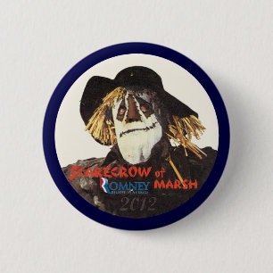 Badge Rond 5 Cm Épouvantail du marais 2012 de Romney