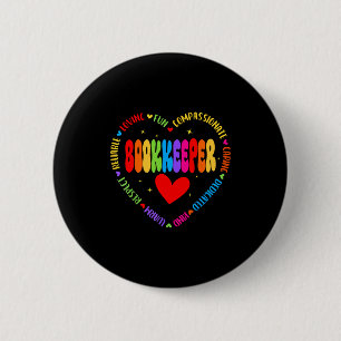 Badge Rond 5 Cm Équipe d'administration scolaire directeur adjoint