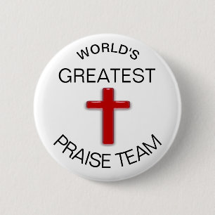 Badge Rond 5 Cm Équipe de louanges