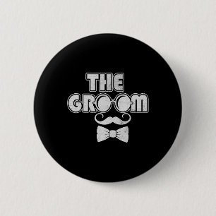 Badge Rond 5 Cm Équipe de mariés Wolfpack Enterrement de vie de ga