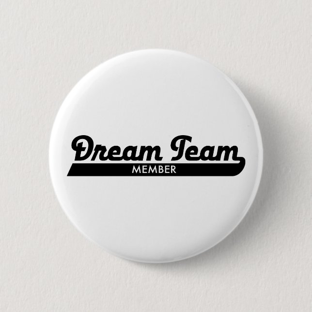 Badge Rond 5 Cm équipe de rêve (Devant)