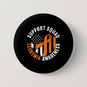 Badge Rond 5 Cm Équipe de sensibilisation I Cellules de sang Cance