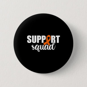 Badge Rond 5 Cm Équipe de soutien au cancer du sang 1