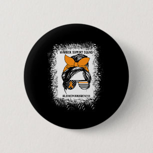 Badge Rond 5 Cm Équipe de soutien guerrier de sensibilisation Mess