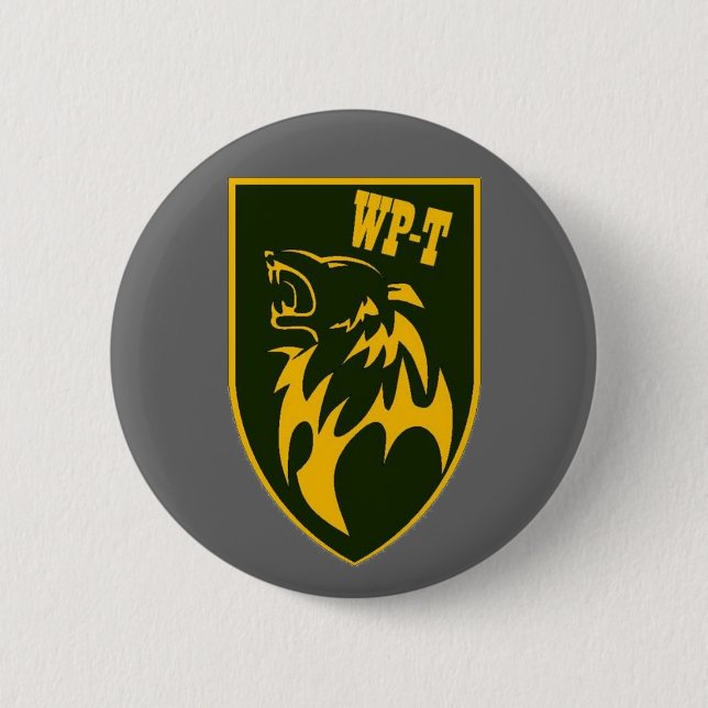 Badge Rond 5 Cm Équipe de Wolfpack (Devant)