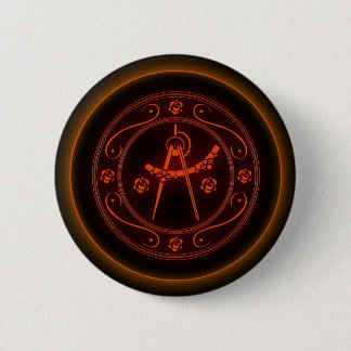 Badge Rond 5 Cm Équipe d'orange de Sc