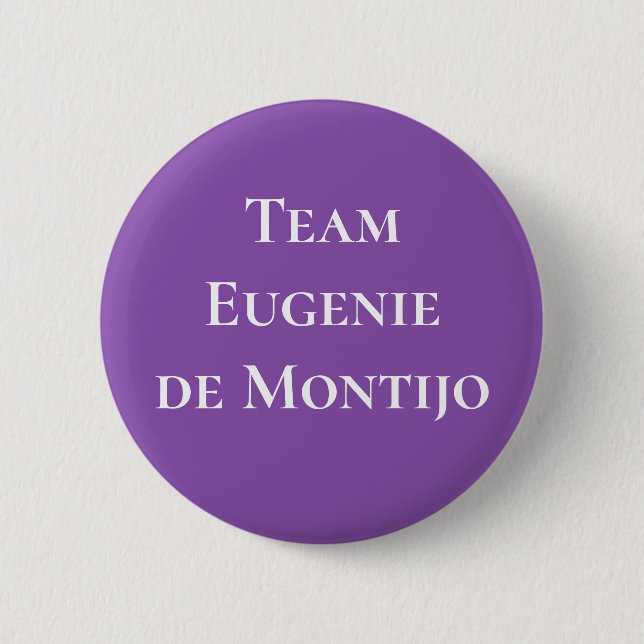 Badge Rond 5 Cm Équipe Eugénie de Montijo (Devant)
