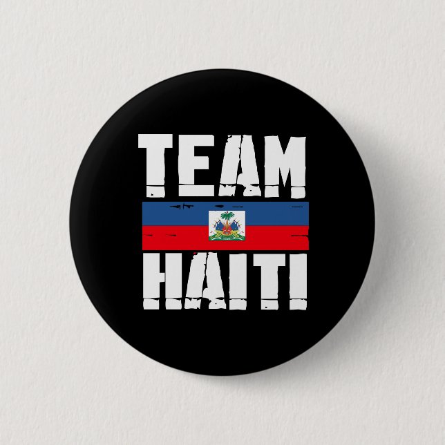 BADGE ROND 5 CM ÉQUIPE HAÏTI (Devant)
