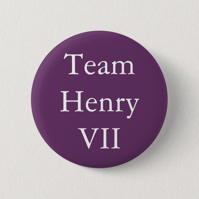 Badge Rond 5 Cm Équipe Henry VII (Devant)